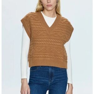 Pistola Tan Sweater Vest